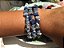 Pulseira Cascalho Quartzo Azul - Imagem 2