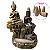 Incensário Cascata Buda Tibetano 11cm + Brinde - Imagem 1