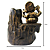 Incensário Cascata Ganesha Zen 10cm + Brinde - Imagem 3