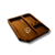 Bandeja Madeira Yellow Finger 16x19cm – Organizador Funcional - Imagem 3