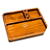 Bandeja Madeira Yellow Finger 16x19cm – Organizador Funcional - Imagem 4