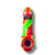 Pipe Silicone Fornilho Vidro Ricky 12cm – Cores Mescladas - Imagem 9
