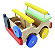 Brinquedo De Madeira Mdf Carro Carrinho Jipe Jeep Colorido - Imagem 5