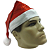 Gorro Toca Papai Noel Kit Com 12 Peças Natal Fantasia - Imagem 3