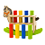 Cavalinho Pedagógico Balanço  Além de ser divertido por simular os movimentos de balançar é um brinquedo educativo, colorido, produzido em madeira e com pinos de encaixe.  Trabalha a coordenação motora e visual, orientação espacial, cores e formas, além d - Imagem 10