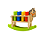 Cavalinho Pedagógico Balanço  Além de ser divertido por simular os movimentos de balançar é um brinquedo educativo, colorido, produzido em madeira e com pinos de encaixe.  Trabalha a coordenação motora e visual, orientação espacial, cores e formas, além d - Imagem 9