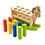Cavalinho Pedagógico Balanço  Além de ser divertido por simular os movimentos de balançar é um brinquedo educativo, colorido, produzido em madeira e com pinos de encaixe.  Trabalha a coordenação motora e visual, orientação espacial, cores e formas, além d - Imagem 5