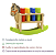 Cavalinho Pedagógico Balanço  Além de ser divertido por simular os movimentos de balançar é um brinquedo educativo, colorido, produzido em madeira e com pinos de encaixe.  Trabalha a coordenação motora e visual, orientação espacial, cores e formas, além d - Imagem 1