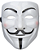 Mascara V. De Vingança E Chapéu Anonymous Halloween - Imagem 2