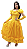 Fantasia Vestido Longo Princesa Bela Tema Bela E A Fera Adulto - Imagem 3