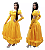 Fantasia Vestido Longo Princesa Bela Tema Bela E A Fera Adulto - Imagem 1