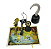 Kit Pirata Mapa Gancho Faca Tapa Olho Luneta Colar Búsula - Imagem 2