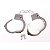 Kit Policia Quepe Algema Cassetete Distintivo Apito Fantasia - Imagem 3