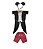 Fantasia De Ratinho Mickey P/ Bebê Curto Com Tiara - Imagem 1