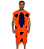 Fantasia Fred Flintstone Adulto - Imagem 1