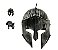 Capacete Chapéu Gladiador Romano Medieval 300 Elmo Cosplay Fantasia Oferta - Imagem 1