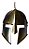 Capacete Chapéu Gladiador Romano Medieval 300 Elmo Cosplay Fantasia Oferta - Imagem 4