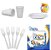 Kit Festa Pratos Copos Garfos Guardanapo 250 Peças Sobremesa - Imagem 1
