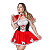 Fantasia Chapeuzinho Vermelho Adulta Corpete Tamanho ( P, M ,G ) - Imagem 1