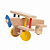20 Brinquedo Pedagogico Colorido Aviãozinho Avião Madeira - Imagem 5