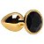 Plug Anal Cônico Dourado Sexy Import - Imagem 4