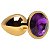 Plug Anal Cônico Dourado Sexy Import - Imagem 6
