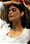 Brinco Redondo Médio Com Pedra Turquesa Natural • Banhado a Ouro 18k - Imagem 3