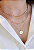 Colar Feminino Personalizado Data + Iniciais - Banhado a Ouro 18k - Imagem 2