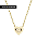 Colar Correntaria Feminino Personalizado Data + Iniciais - Banhado a Ouro 18k - Imagem 1