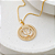 Colar Medalha Profissão Personalizado - Banhado a Ouro 18k - Imagem 1