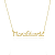 Colar Personalizado Nome até 12 letras - Banhado a Ouro 18k - Imagem 3