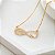 Colar Infinito com Patinha e Nome de Pet - Banhado a Ouro 18k - Imagem 1