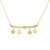 Colar Canga com 4 nomes e Pets Personalizados - Banhado a Ouro 18k - Imagem 3