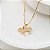 Colar Personalizado Cavalo Nome • Banhado a Ouro 18k - Imagem 1