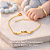 Pulseira Baby Personalizada Banhado a Ouro 18k – Baby Menino e/ou Menina - Um Amor Gravado Para Sempre - Imagem 1