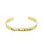 Bracele com escrita Personalizada • Banhado a Ouro ou prata - Imagem 3