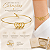 Bracelete Corações Personalizado Banhado a Ouro 18K com Nomes Gravados - Imagem 3