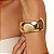 Bracelete Clássico Largo • Banhado a Ouro 18k - Imagem 2