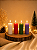 Rechaud advento. Embalagem com 4 velas - Imagem 2