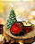 Vela aromática - Latinha de Natal - Imagem 1