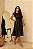 Vestido Midi Couro - Imagem 1