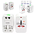 Adaptador Tomada Universal Uk Eua Europa Ásia - Imagem 2