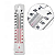 Termômetro Plástico Ambiente Interno Externo - Imagem 4