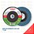 Disco de Desbaste Lixa Flap 7" x #40 - Imagem 3