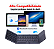 Teclado Bluetooth Dobrável Touchpad Para Celular Tablet Pc - Imagem 2