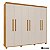 Guarda Roupa Madri 6 Portas 100% MDF Barreto Lonçarcci - Imagem 8