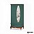 Guarda Roupa Linz 2 Portas 1 Gaveta C/ Espelho - 60406E 1,00m - Imagem 9