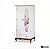 Guarda Roupa Linz 2 Portas 1 Gaveta C/ Espelho - 60406E 1,00m - Imagem 1