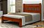 Cama Antares Casal 1,38x1,88 Madeira Maciça São Pedro - Imagem 1