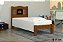 Cama Bella Viúvo 1,08x1,98 Madeira Maciça São Pedro - Imagem 1